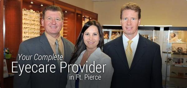 Dr. Mark Moll, Dr. Fonda Moll, Dr. Paul Moll of @fpvisioncare Fort Pierce Vision Care.  http://bit.ly/Ft-Pierce-Vision-Care