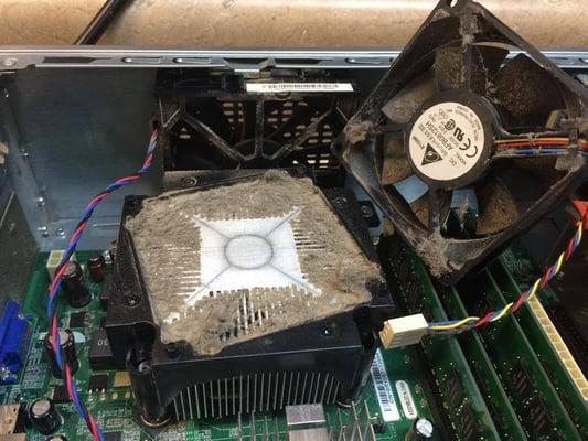 Wonder  why your computer is over-heating?