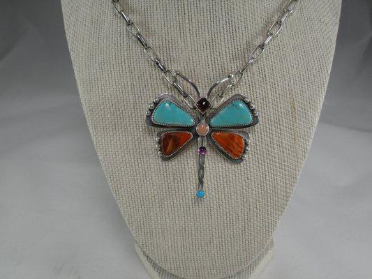 Dragonfly Necklace by Paul Walsh