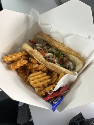 Steak Philly combo