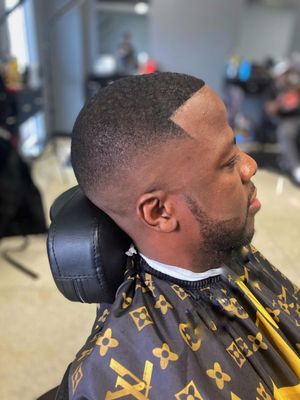 Fade shape up beard line up enhancement (Anthony)