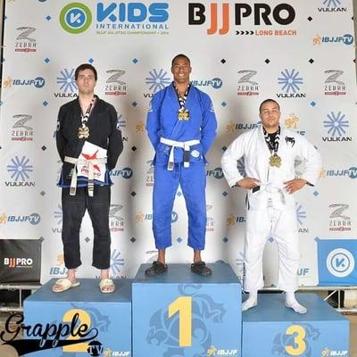 BJJ Pro Competition 12/14/14
1st Place