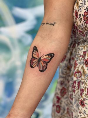 Butterfly tattoo by Camel