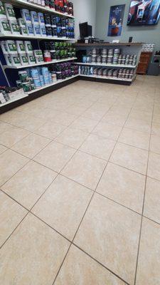 Freshen Up is great at cleaning our showroom at Elizabethtown Flooring!