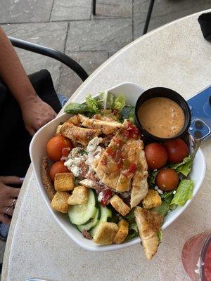 Jerk chicken salad