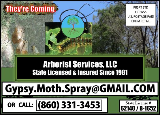 ARBORIST services gypsymoth Sign up