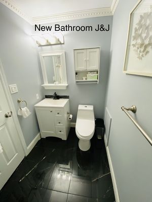 New modern bathroom