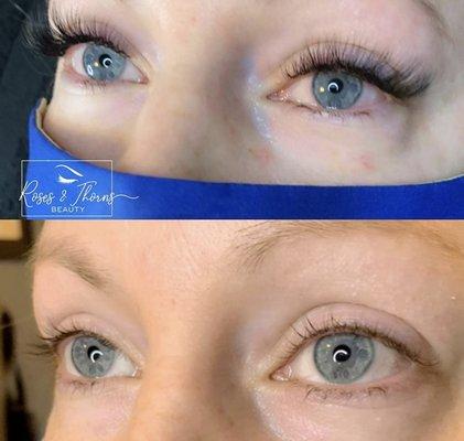 Hybrid Lash extensions