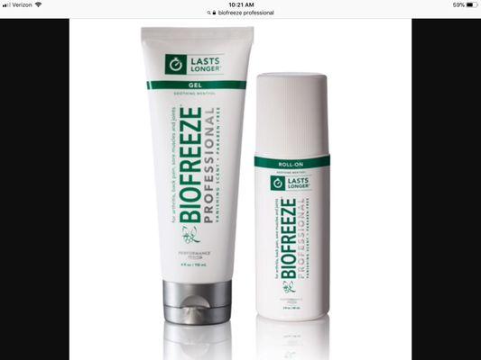 Biofreeze Professional Strength Sold Here!