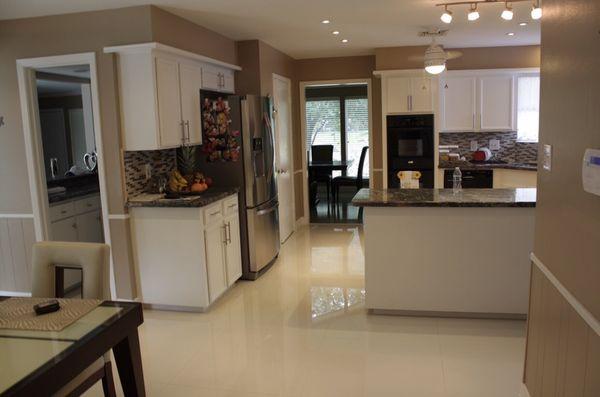 Residential kitchen.