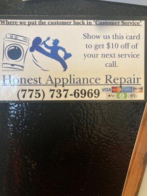 Honest Appliance Repair