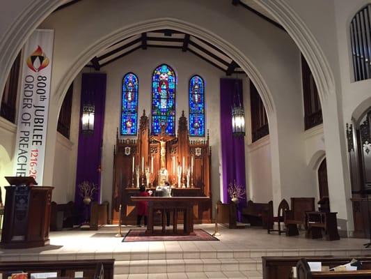 Altar, 2nd Sunday of Lent