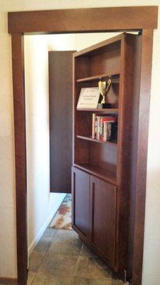 Hidden Bookcase Door