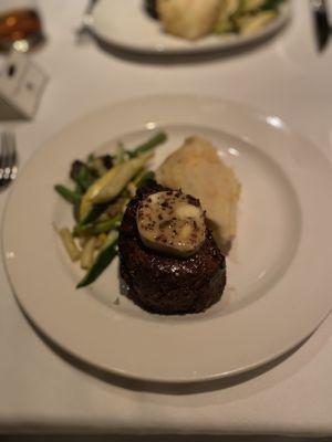 Filet Mignon with Truffle Butter