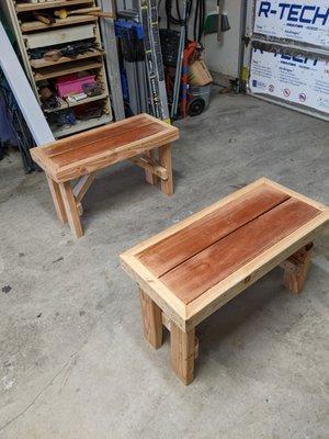 Custom Garden Benches