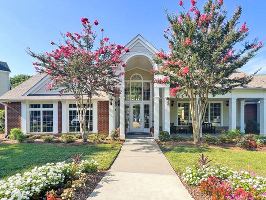 Clubhouse entrance