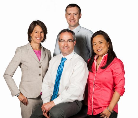 Meet our doctors:  Dr. Stacey Sorkin, Dr. Jeffrey Jarvis, Dr. Dan Hoffacker and Dr. Margaret Pitrone