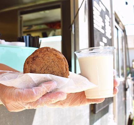 Chocolate Chunk Cookie & Milk