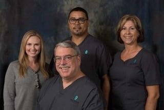 Dr. Ramon Peleaux and staff at Oral Surgeons of Charlotte