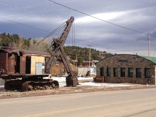 Museum & steam shovel