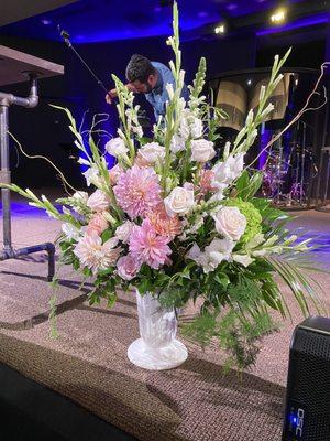 Sympathy arrangement for memorial service