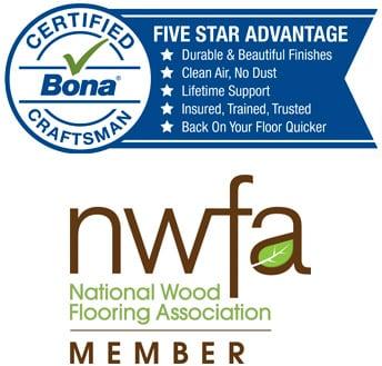 Certified Bona Craftsman professionals:  Mattson Floor Inc. - serving the Kalamazoo, Holland and Grand Rapids area