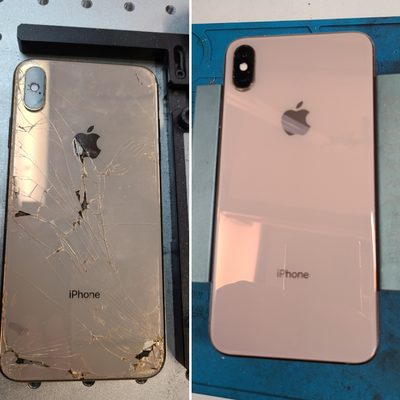 iPhone XS Max back glass repair