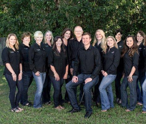 Team Photo at Dietrich and Hilliard Orthodontics in Winter Haven Florida