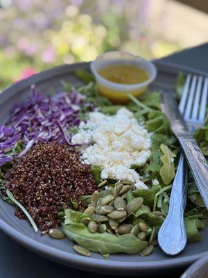 Super Food Salad (with champagne vinaigrette)