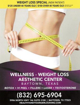 Wellness, Weight Loss, and Aesthetic Center