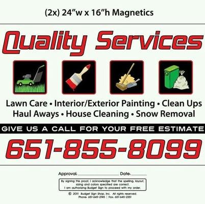 #1 Quality Services