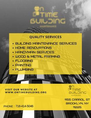 Our services.