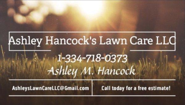 Ashley Hancocks Lawn Care