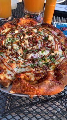 Chicken bacon and ranch pizza