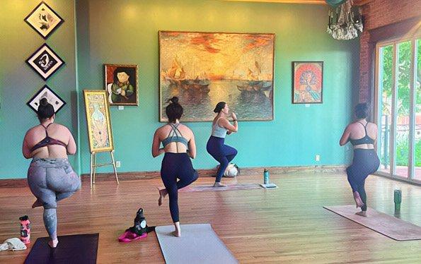 Yoga, Dance, and Wellness in a beautiful 1920s inspired venue.