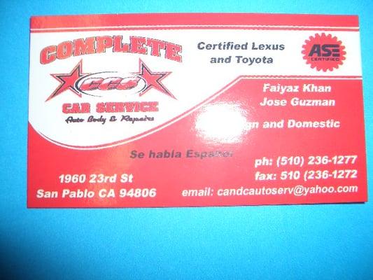 CC Service & Auto Body