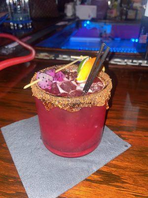 Pitaya Mezcal Margarita!!