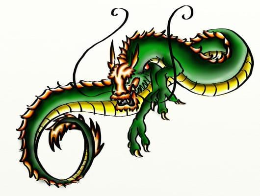 This is the logo of our Little Dragon Chinese Immersion Preschool. The little ones meet on Monday, Wednesday, and Friday.