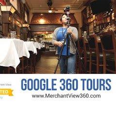 We provide Google 360 Tours for your business through our service MerchantView360.