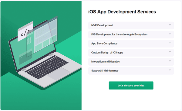 iOS app development services