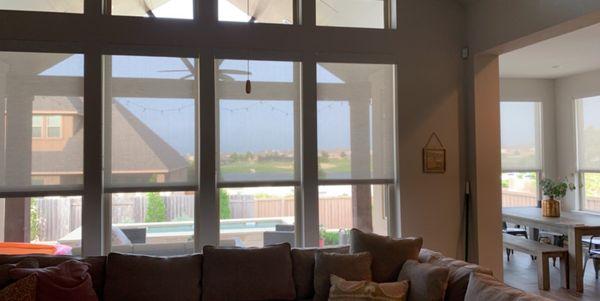 S-Screen Fabric - Roller Shades - Austin, TX