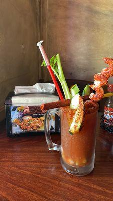 Michelada "Nice" con Camaron