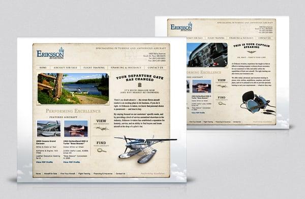 Eriksson Aviation Web Design
www.erikssonaviation.com