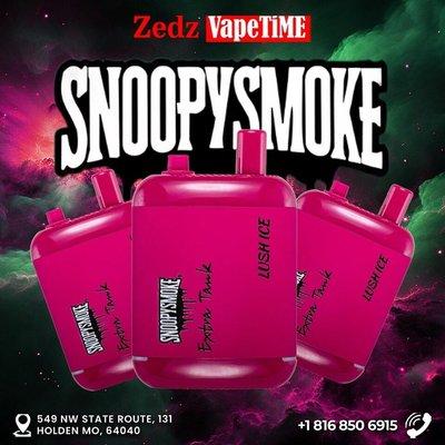 Elevate your vaping game with Snoopy Smoke at Zedz Vapetime Holden!