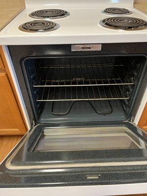 Stove and oven cleaning