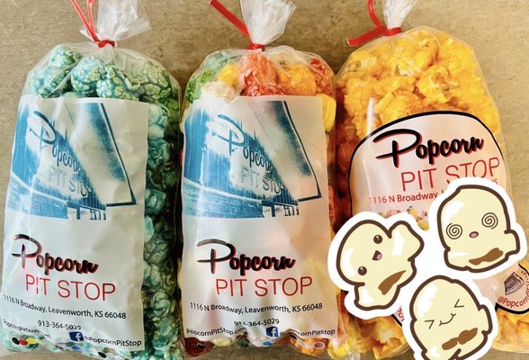 Their bagged popcorn is a cute & easy gift!