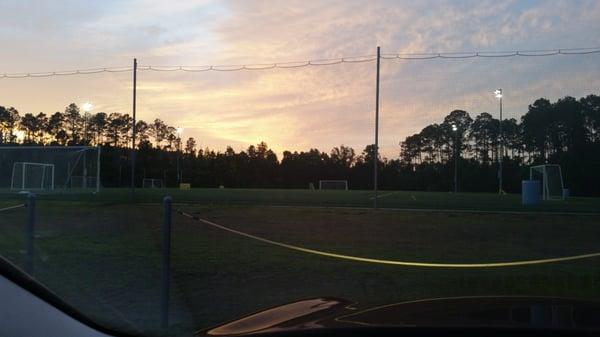 Outdoor Turf fields for soccer!