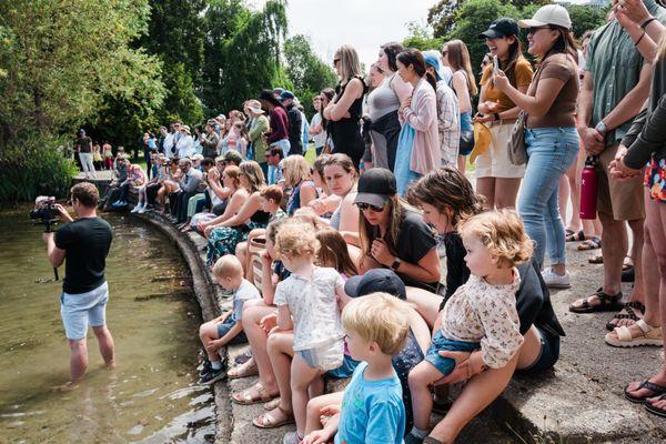 Baptism at Greenlake