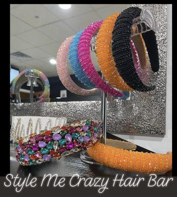 Style Me Crazy Hair Bar Introduce Bling Your Style Accessories!! Bling Headbandd