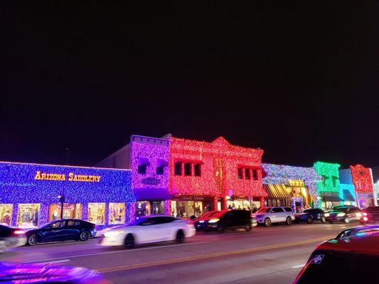 Main St. at Christmas in Downtown Rochester, MI